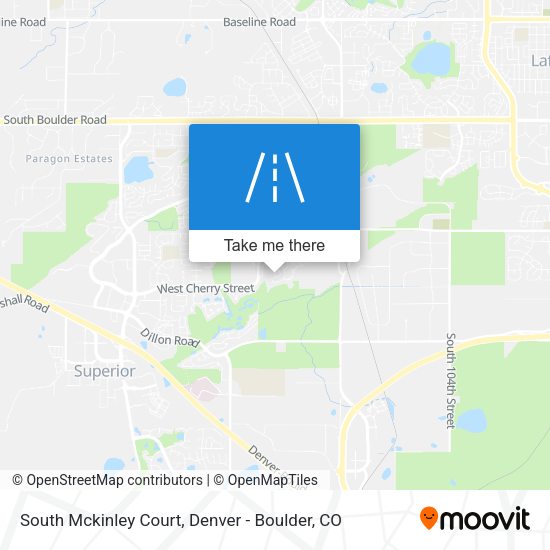 South Mckinley Court map