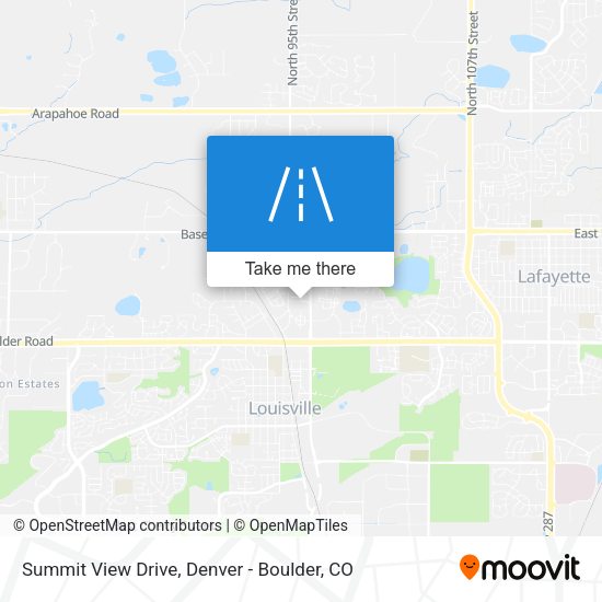 Mapa de Summit View Drive