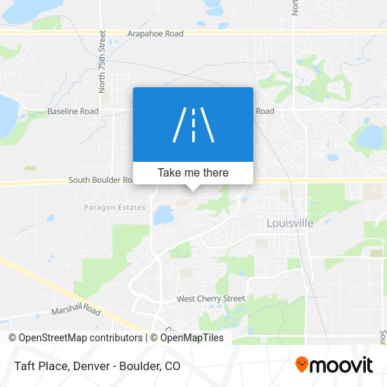 Mapa de Taft Place