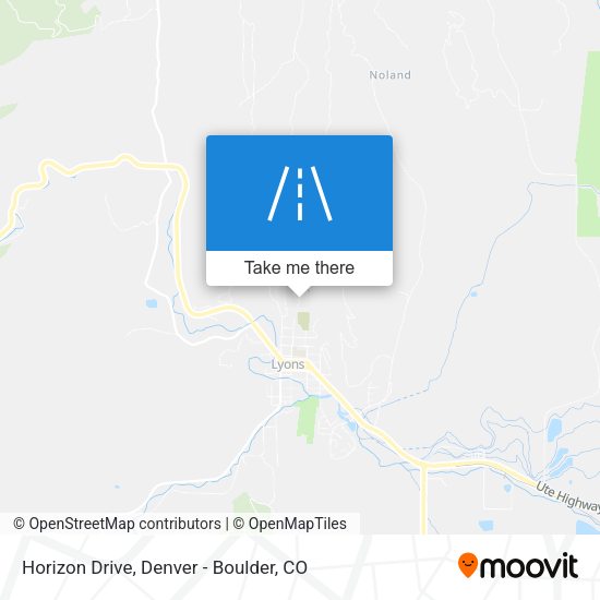 Horizon Drive map