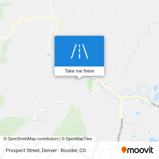 Prospect Street map
