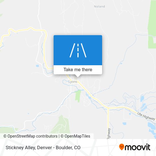 Mapa de Stickney Alley