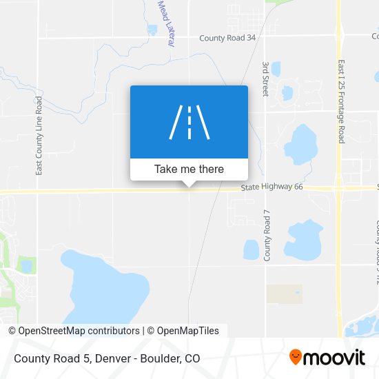 County Road 5 map