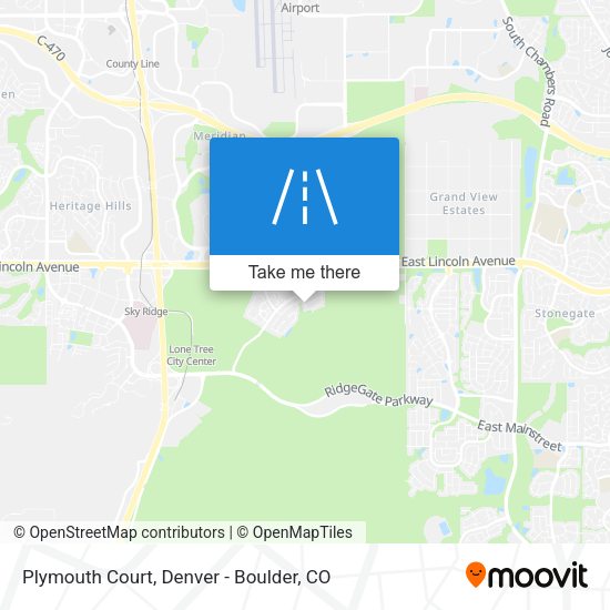 Mapa de Plymouth Court