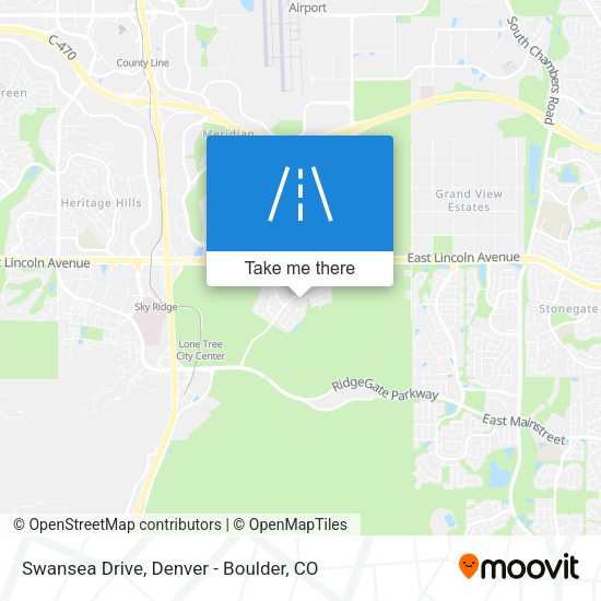 Swansea Drive map