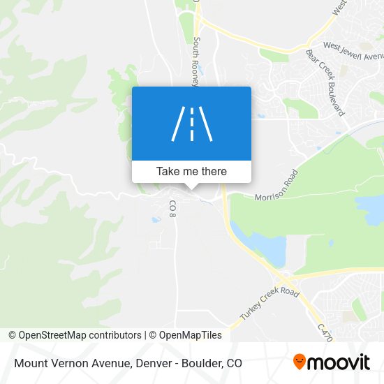 Mapa de Mount Vernon Avenue