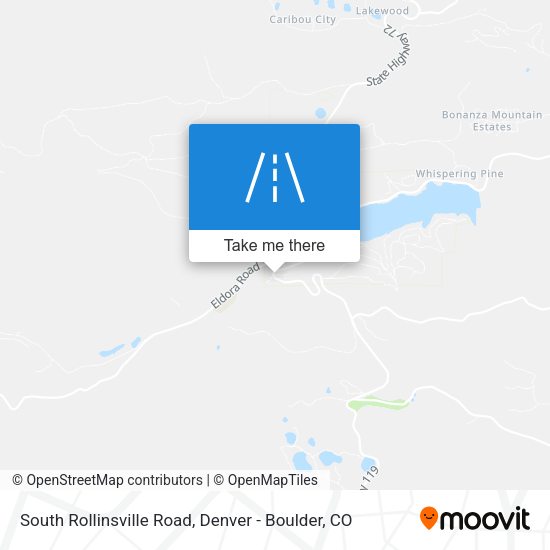 South Rollinsville Road map