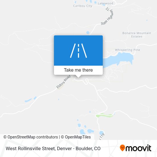Mapa de West Rollinsville Street