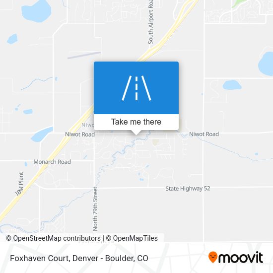Foxhaven Court map