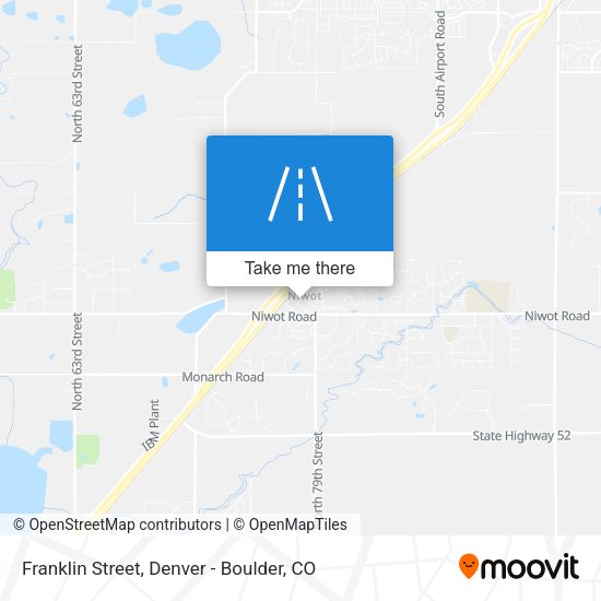 Franklin Street map