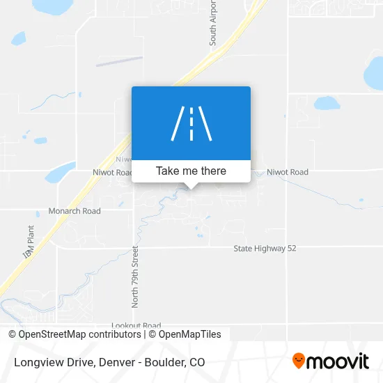Longview Drive map
