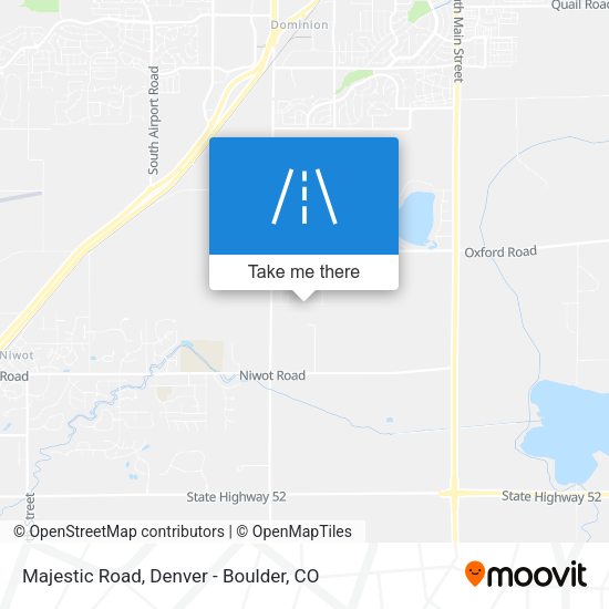 Majestic Road map