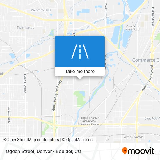 Mapa de Ogden Street