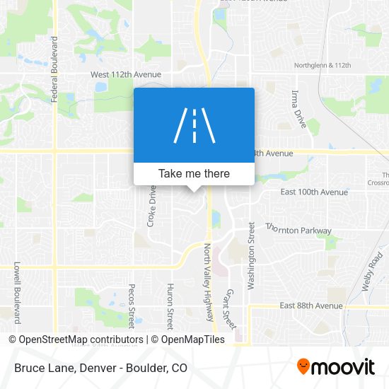 Mapa de Bruce Lane