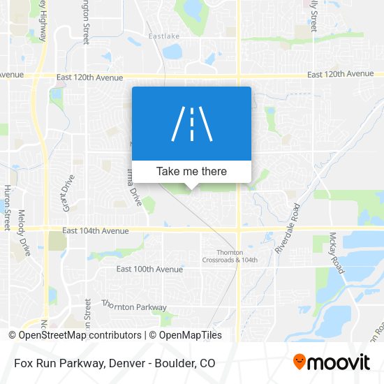Mapa de Fox Run Parkway