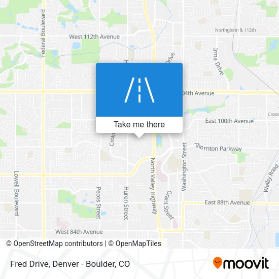 Mapa de Fred Drive