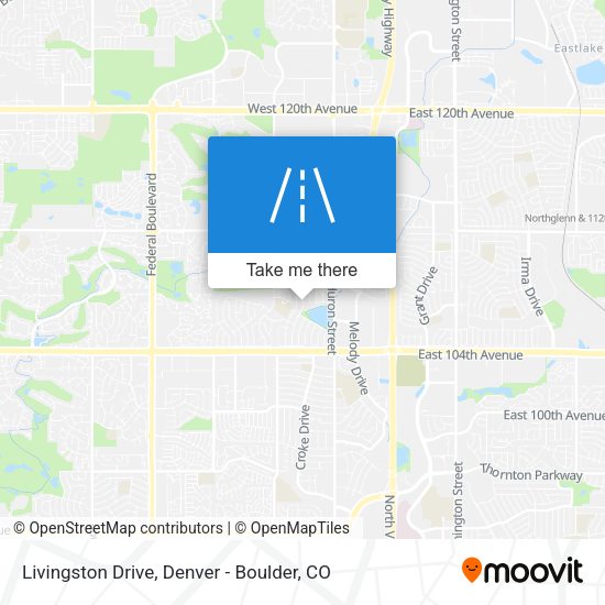 Livingston Drive map