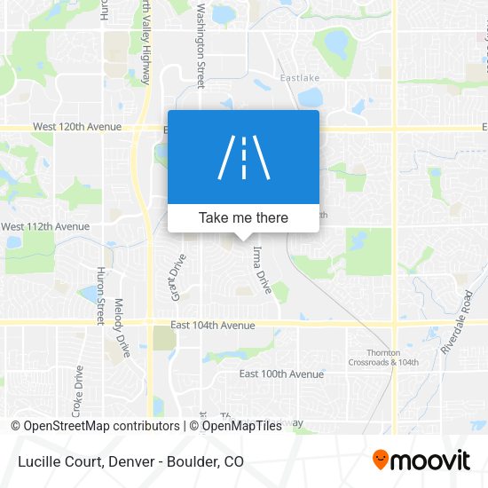 Lucille Court map