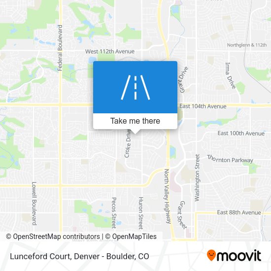 Lunceford Court map