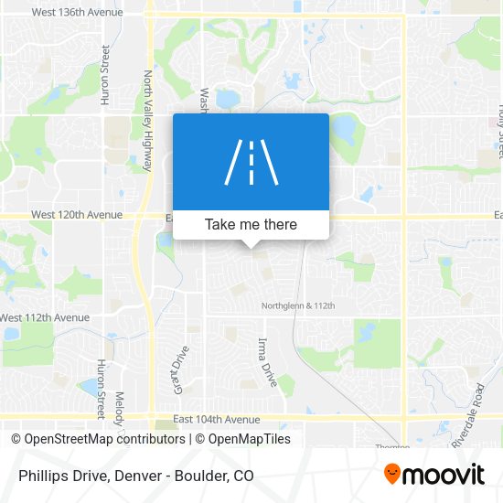 Phillips Drive map