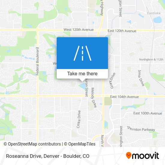 Roseanna Drive map