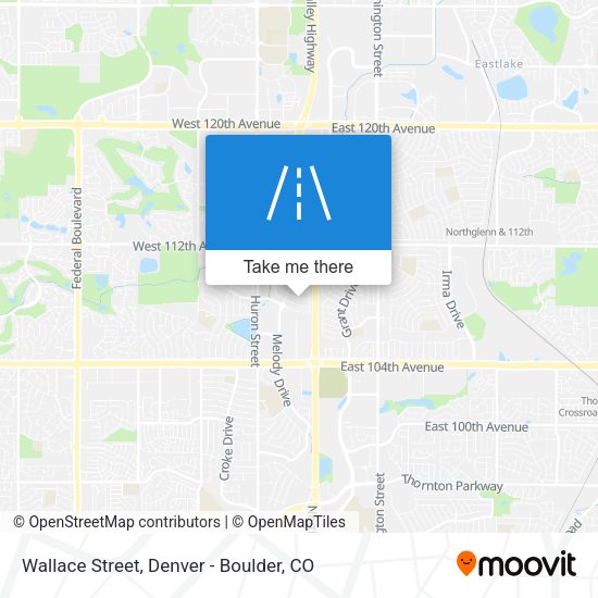 Wallace Street map