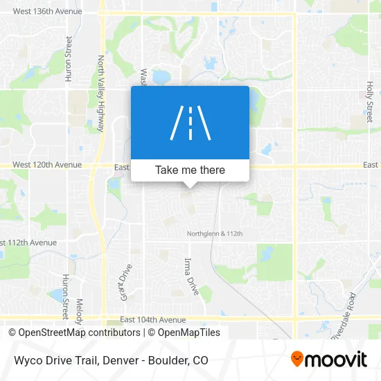 Wyco Drive Trail map