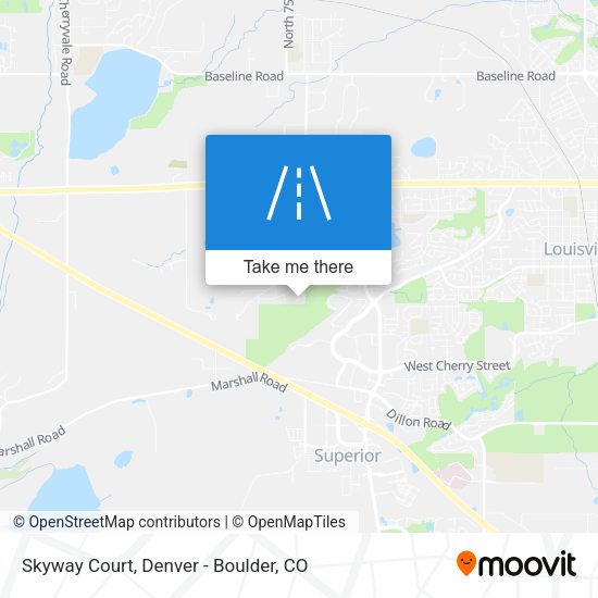 Mapa de Skyway Court