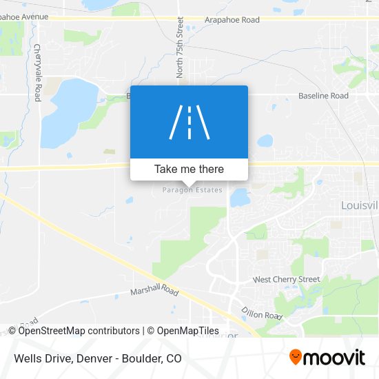 Mapa de Wells Drive