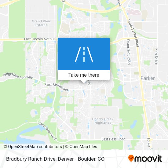 Bradbury Ranch Drive map