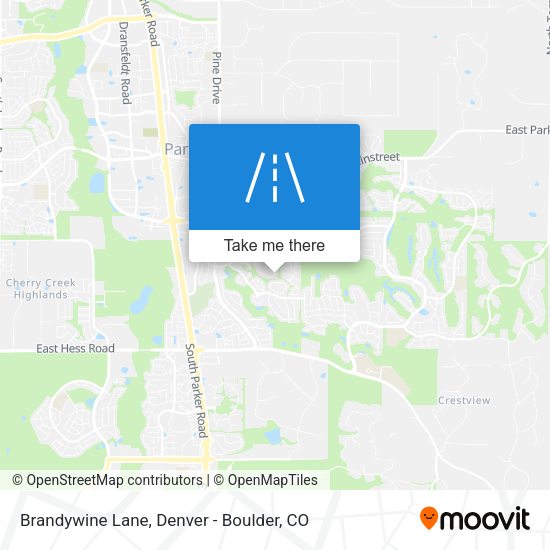 Mapa de Brandywine Lane