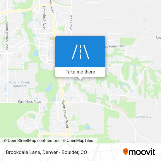 Mapa de Brookdale Lane