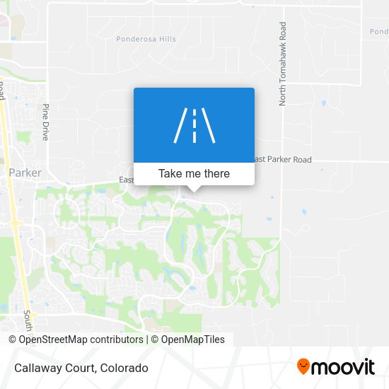 Callaway Court map