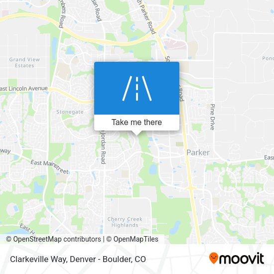 Clarkeville Way map