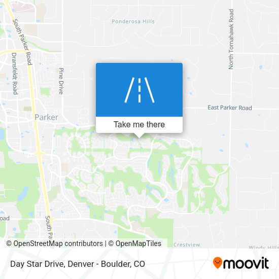 Day Star Drive map