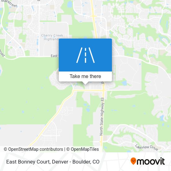 East Bonney Court map