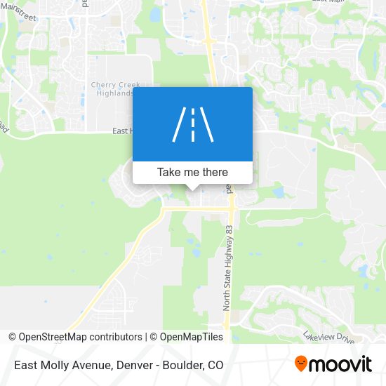 East Molly Avenue map