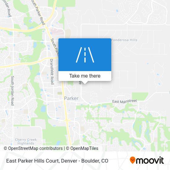 East Parker Hills Court map
