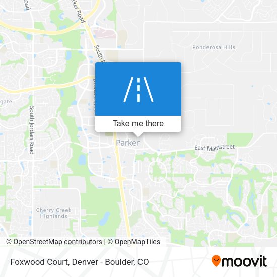 Foxwood Court map