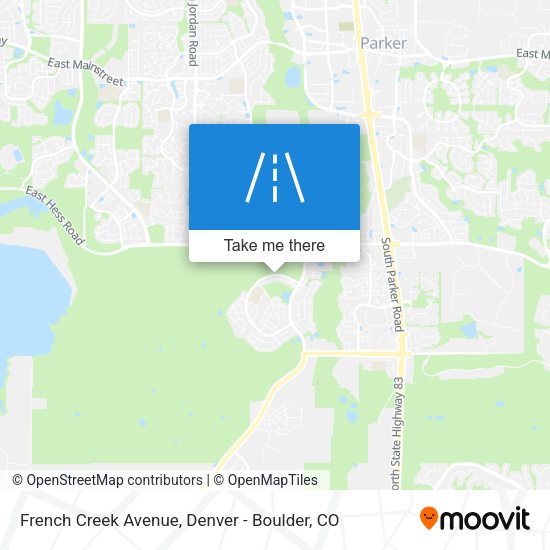 French Creek Avenue map