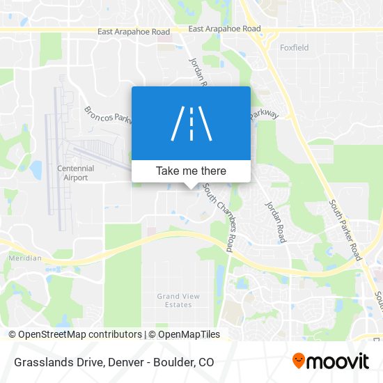 Grasslands Drive map