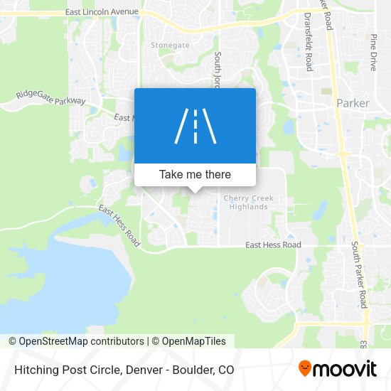 Mapa de Hitching Post Circle