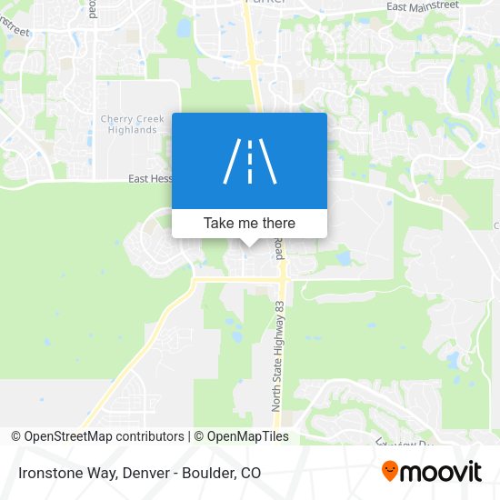 Ironstone Way map