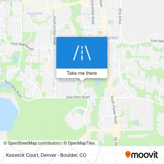 Keswick Court map