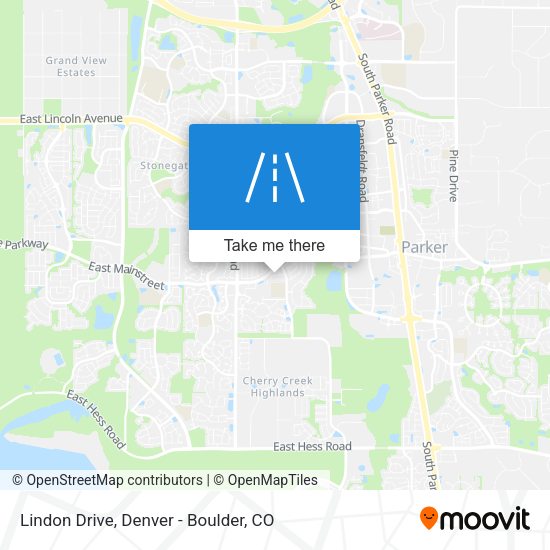 Mapa de Lindon Drive