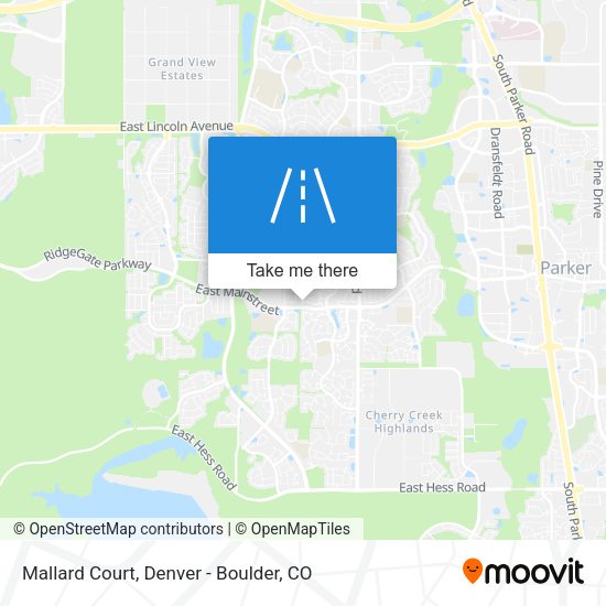 Mallard Court map
