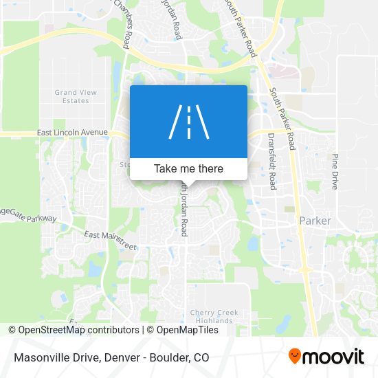 Masonville Drive map