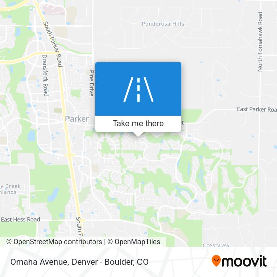 Omaha Avenue map