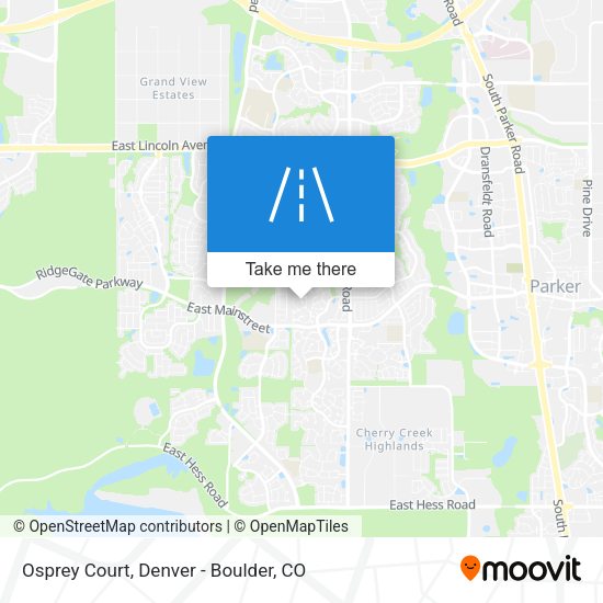 Mapa de Osprey Court