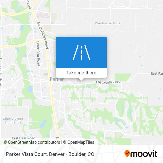 Parker Vista Court map